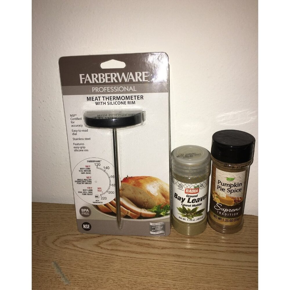 New Farberware Meat Thermometer Thanksgiving